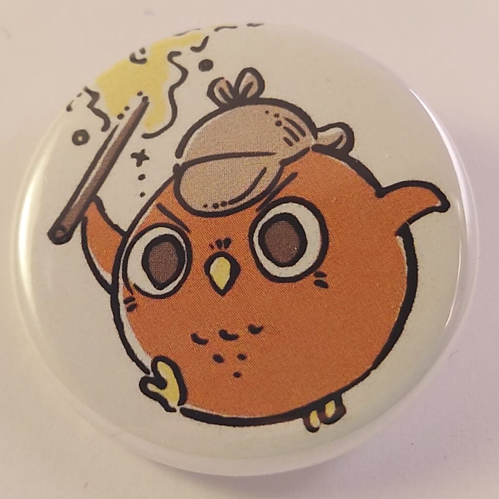 owl wizard detective baby - magic menance