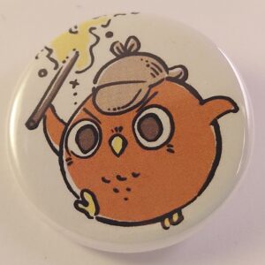 owl wizard detective baby - magic menance