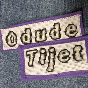 Examples of retro gamertag stitching
