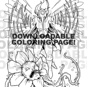 COLOURING PAGES — Hum-N-Bird