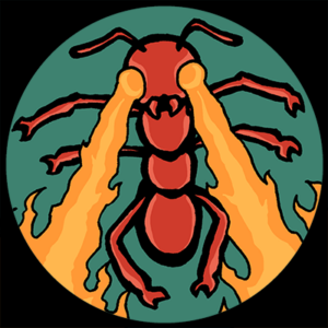 Fire ant button
