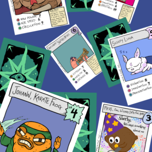 OBA-YO! Trading Cards: Sweet Dreams Promo Pack card set feat the karate frogs, the owl wizard detective babies, and more