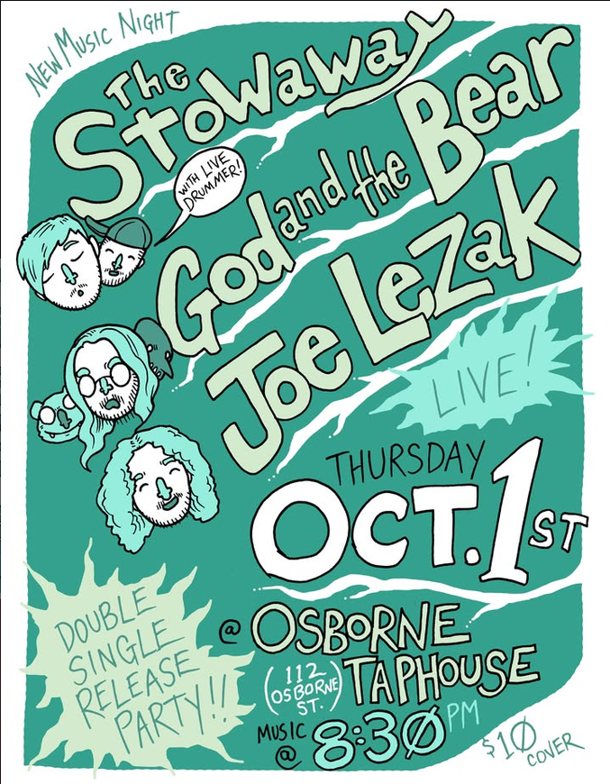 God and the Bear at Osborne Taphouse Oct 1